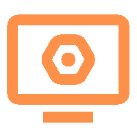 4.8鍍白鋅 u型細桿螺栓 M8*100*牙長80